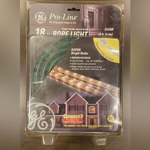 NEW GE Proline Christmas Lights 18ft Clear